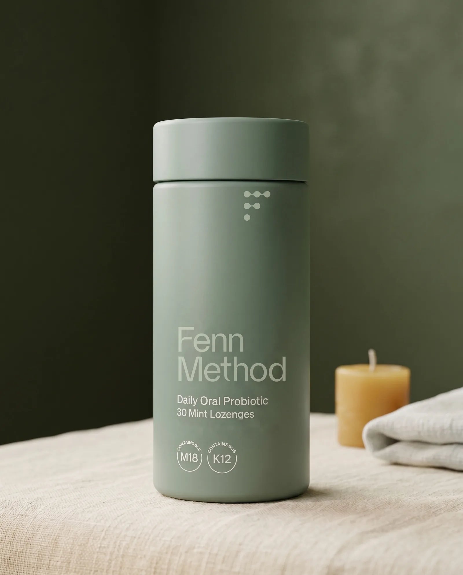 Fenn Method daily oral probiotic.